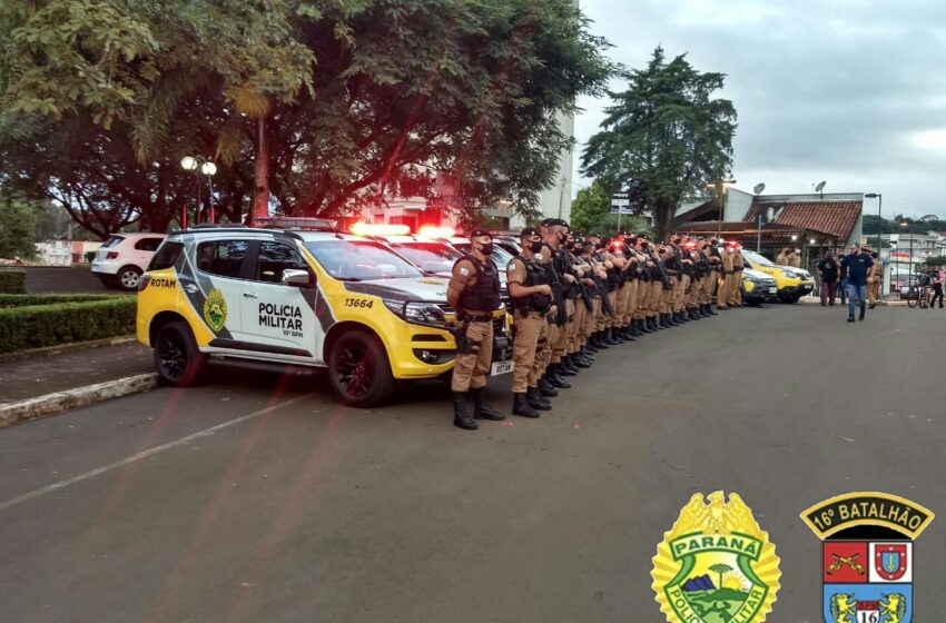 Comércios foram fechados e várias pessoas abordadas em Pitanga em descordo com as normas da saúde