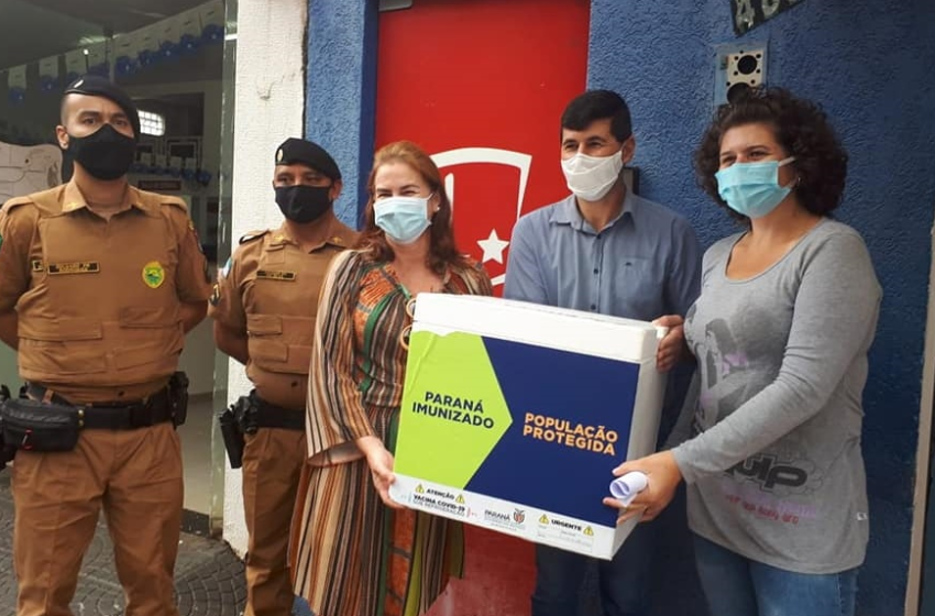 Polícia Militar acompanha a chegada da vacina da Covid-19 em municípios da região