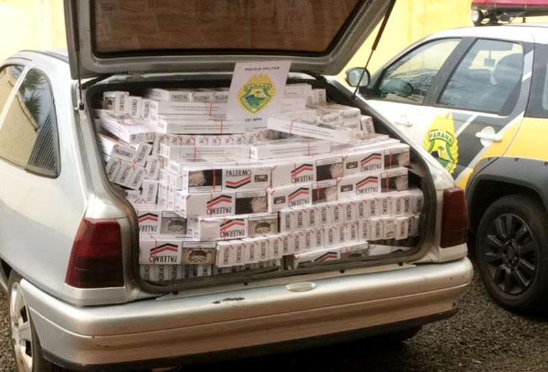  Preso em Manoel Ribas – Homem de 54 anos por contrabando de cigarros do Paraguai