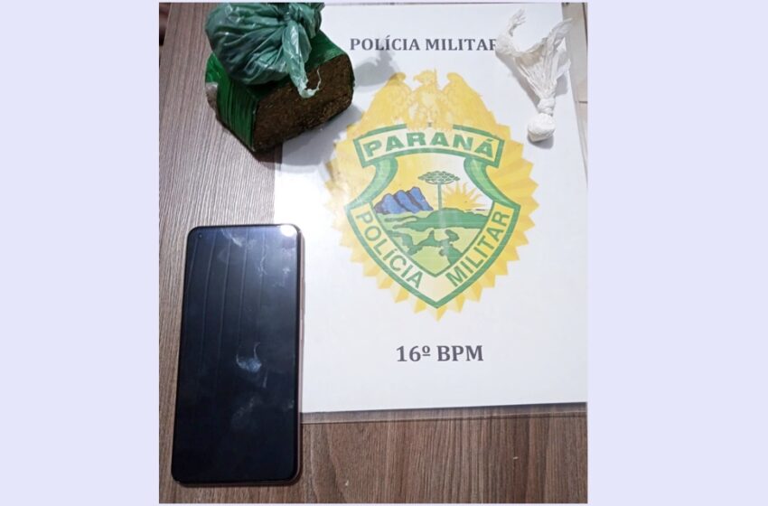  Adolescente furta celular da Rádio Pitanga. Casal que comercializa drogas é encaminhado para Delegacia