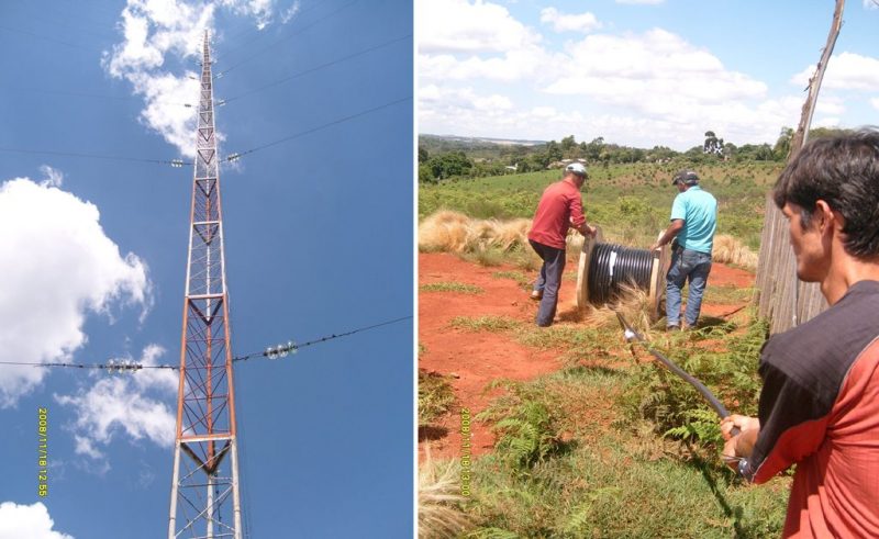  Fios de cobre foram furtados das torres da Rádio Pitanga