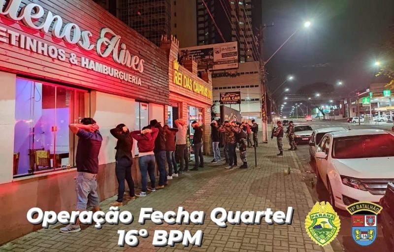 Preso em uma Boate em Pitanga, com mandado de prisão de Ponta Porã MS, na Operação Fecha Quartel da PM