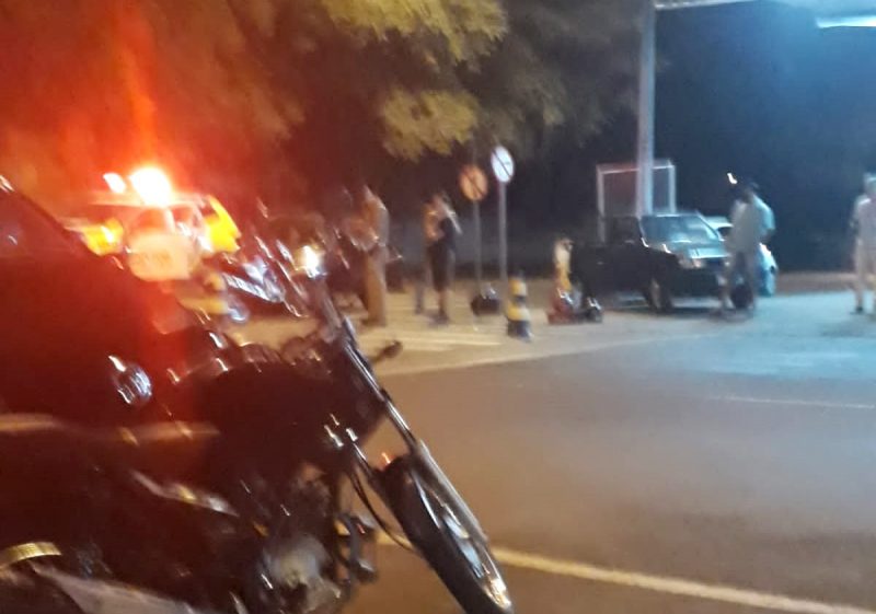  Acidente envolvendo um carro e uma moto em Pitanga resulta em uma mulher de 22 anos com ferimentos leves