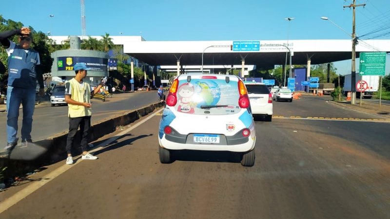  Servidora de Sertaneja emite nota de esclarecimento sobre sua chegada na cabeceira da Ponte da Amizade, entrada para o Paraguai