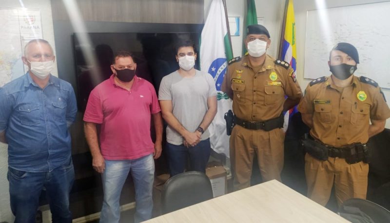  Comandante do 16º Batalhão da PM visita a 3ª Cia em Pitanga