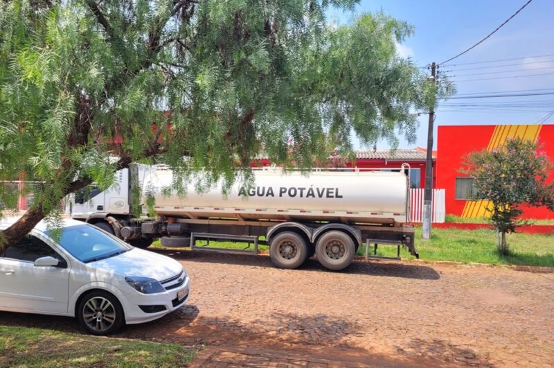  Água levada de Pitanga para Nova Tebas não é da captação da Sanepar de Pitanga, diz assessoria