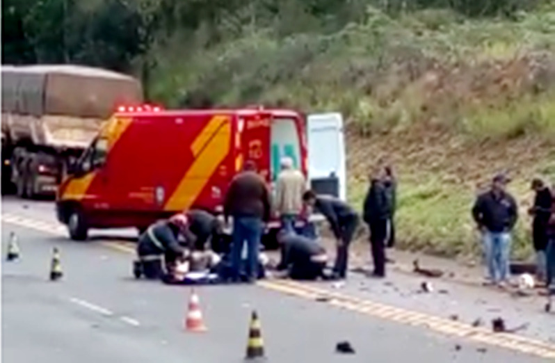  Trágico acidente com morte na PRC-460, entre Pitanga e Nova Tebas