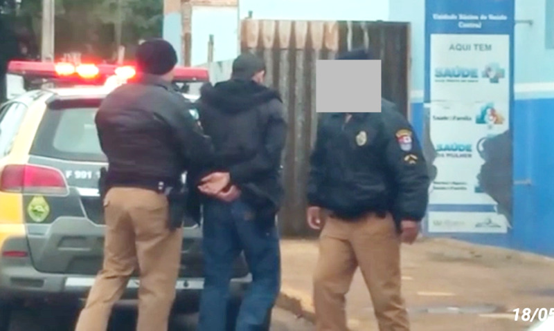  Preso em Palmital, acusado de ter matado um idoso a machadadas no interior de Laranjal