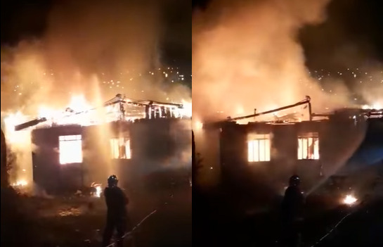 Residência é incendiada na madrugada em Pitanga. Moradora está em viagem a trabalho