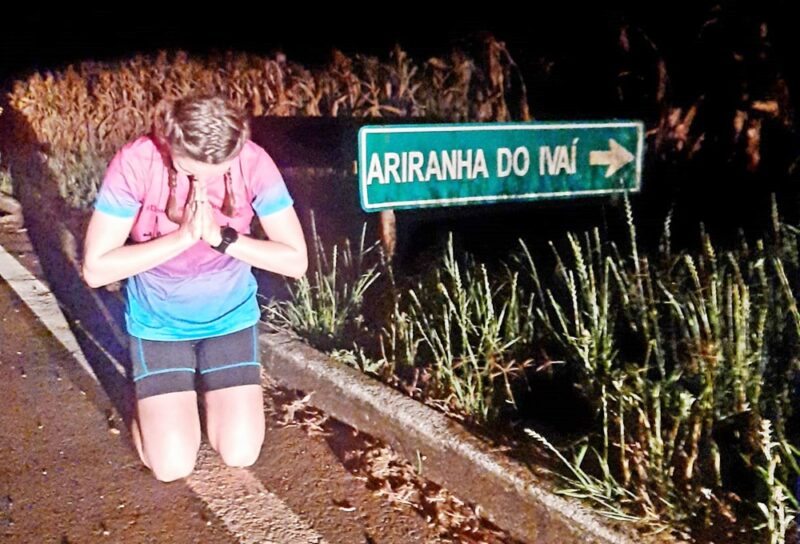  Corredora pitanguense percorre em menos de cinco horas de Pitanga a Ariranha do Ivaí