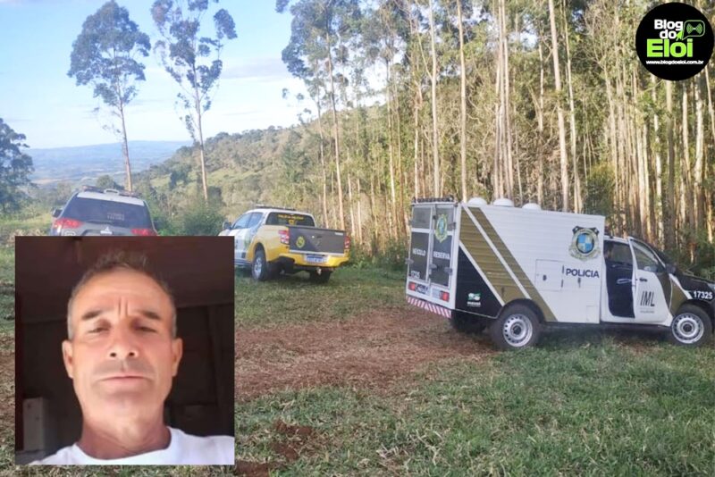  Homem de 54 anos morre em acidente de trabalho no interior de Turvo. Uma árvore caiu sobre a sua cabeça