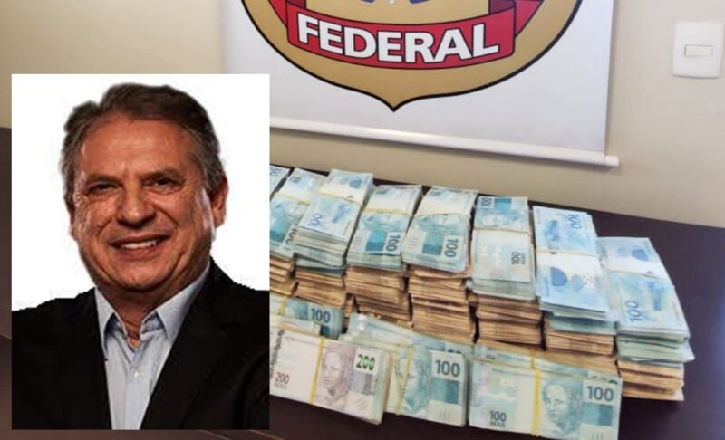  Os R$ 700 mil apreendidos pertencem ao candidato a deputado federal Newton Bonin