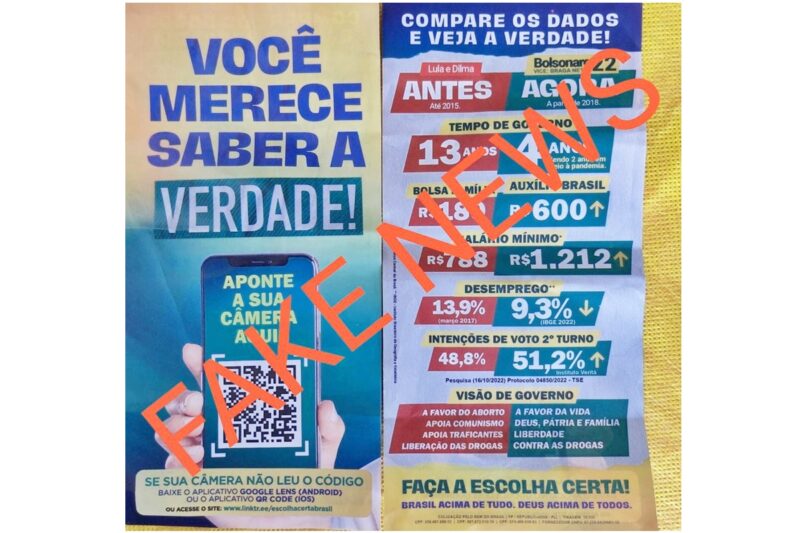  Juiz Eleitoral de Pitanga acata denúncia de propaganda eleitoral enganosa (Fake News)