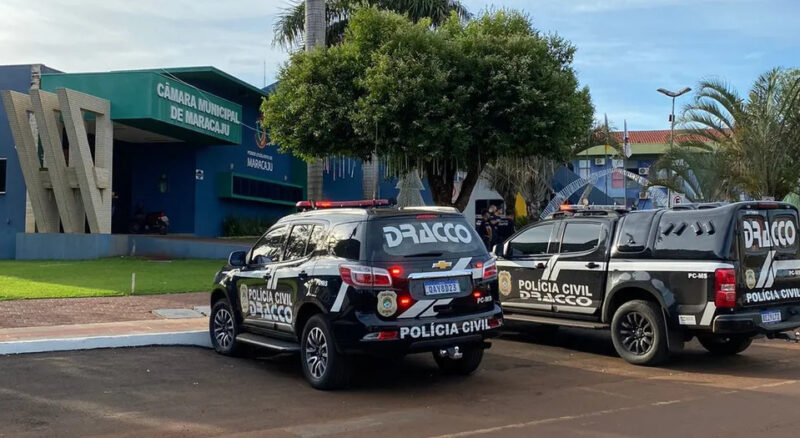  Oito vereadores de Maracaju/MS são afastados em operação que investiga desvio de R$ 23 milhões