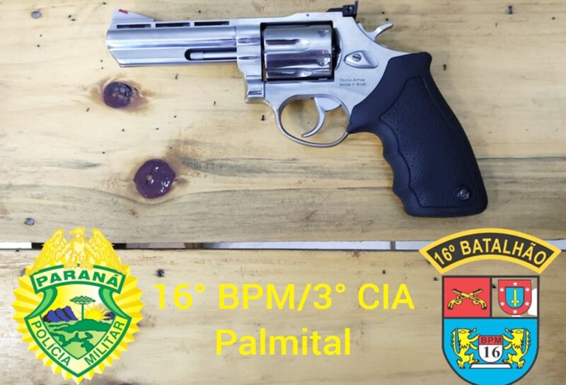  Preso em Palmital – Homem que vendia uma arma de fogo furtada pela rede social
