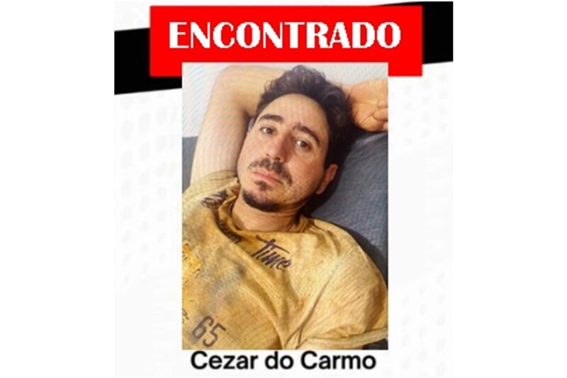  PM emite relatório sobre Cezar do Carmo que foi encontrado após ser mordido por uma cobra