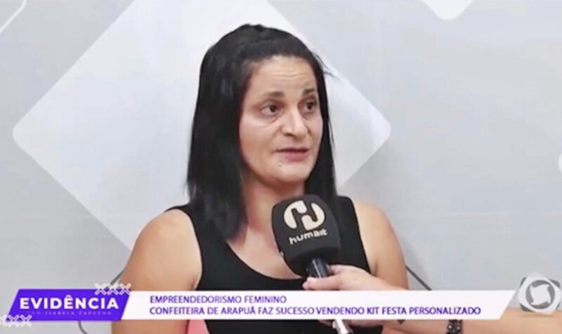  Confeiteira de Arapuã é destaque na venda de Kits personalizados para eventos