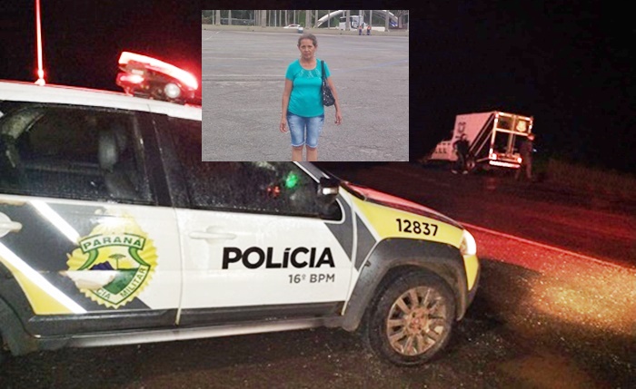  Mulher de 60 anos morre atropelada na PRC-466 em Boa Ventura de São Roque