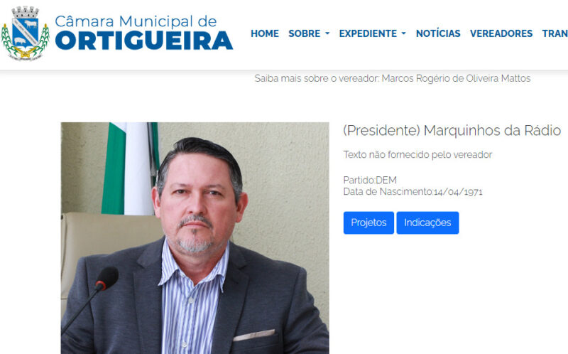  Presidente da Câmara da Ortigueira é multado e deve restituir R$ 17,1 mil