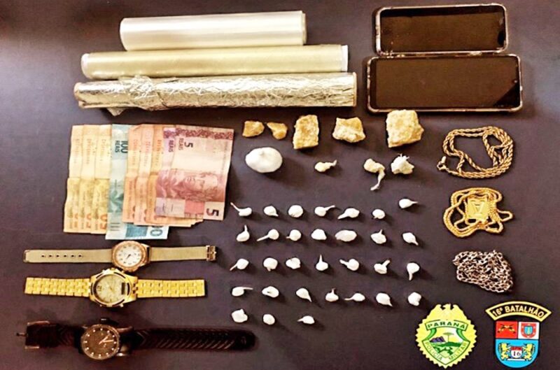  Menor é apreendido em Palmital por tráfico de drogas em um ponto de vendas