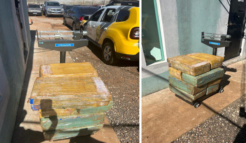  Casal é preso em Manoel Ribas com 150 quilos de maconha em um veículo que vinham de Santa Helena