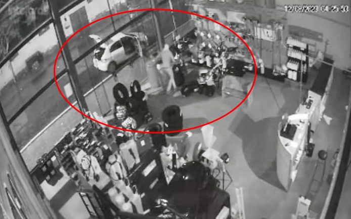  Loja Eucaliptos Laranjal é arrombada. Furtaram 19 motosserras soprador