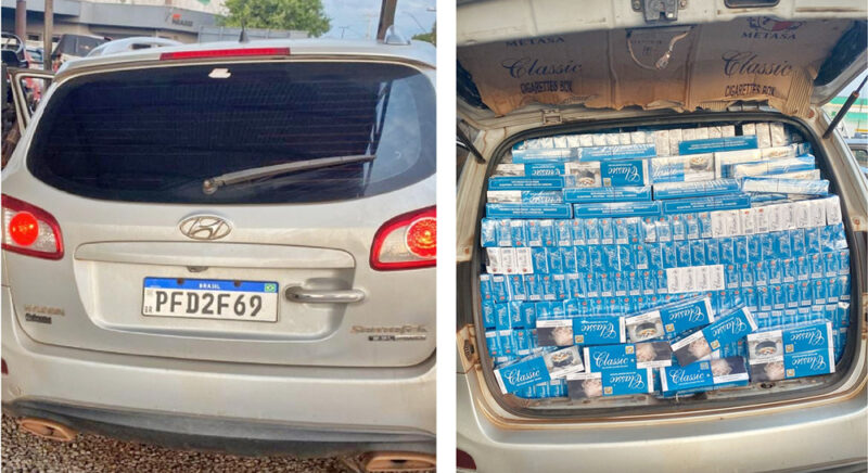  Preso com veículo carregado com 40 caixas de Classic do Paraguai em São João do Ivaí