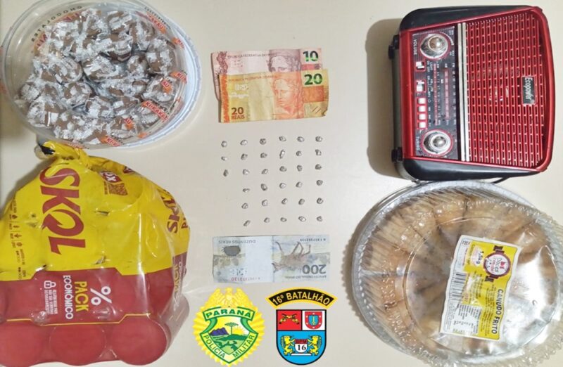  Mulher é presa em Palmital após um menor furtar e trocar objetos por pedras de crack