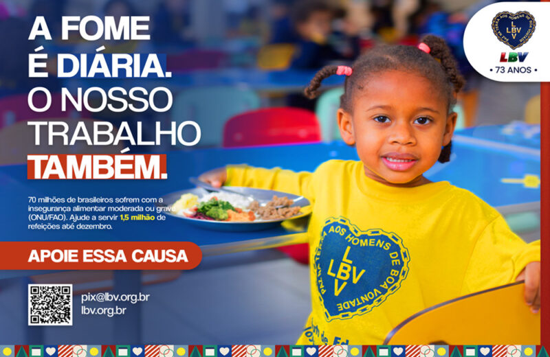  LBV lança campanha de arrecadação de alimentos