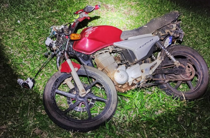  Homem de 53 anos morre em acidente de moto entre Palmital e Marquinho
