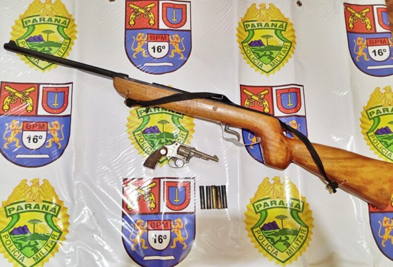  Mato Rico – Preso com duas armas que são apreendidas após briga por causa de um cachorro que comeu galinhas