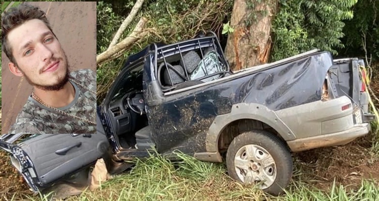  Jovem pitanguense de 24 anos morre em trágico acidente entre Manoel Ribas e Ivaiporã