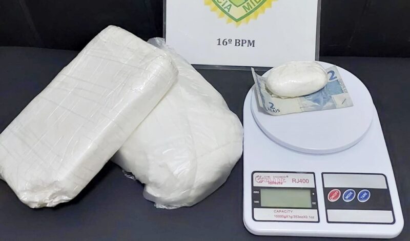  Presos em Pitanga, dois jovens que vendiam cocaína em um Baile de Formatura
