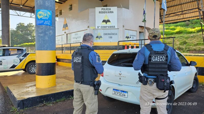  Gaeco e Corregedoria Geral da PM cumprem mandados em quatro cidades em operação que investiga dois policiais rodoviários por possível crime de concussão