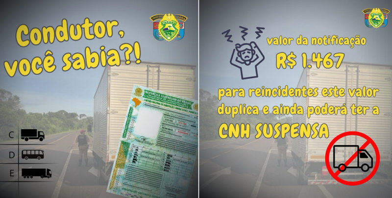  Data limite para vencimento do Exame Toxicológico se encerra nos próximos dias