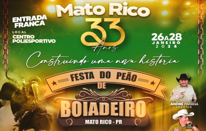  MPPR apura suposto descumprimento à Legislação Ambiental durante a “Festa do Peão” em Mato Rico