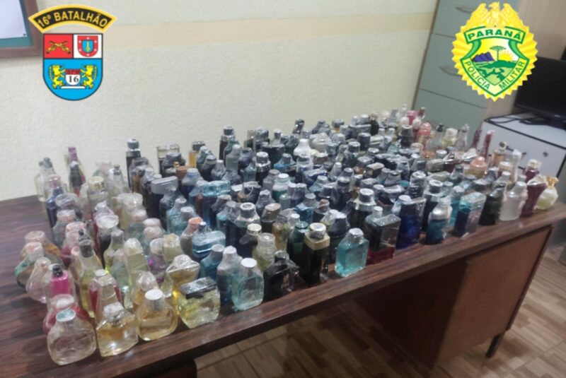  Preso em Catuporanga com 232 frascos de perfumes supostamente falsificados