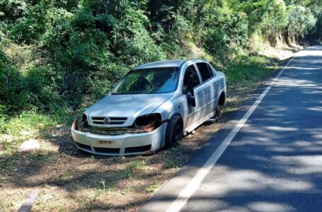 Veículo furtado em Santa Cruz do Monte Castelo é encontrado abandonado em Nova Tebas faltando algumas peças