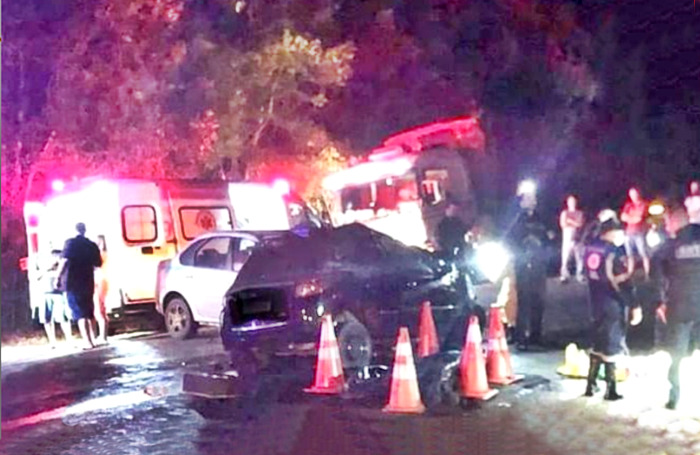  Trágico acidente na PRC-466 entre Pitanga e Boa Ventura resulta em 4 mortos e 6 feridos