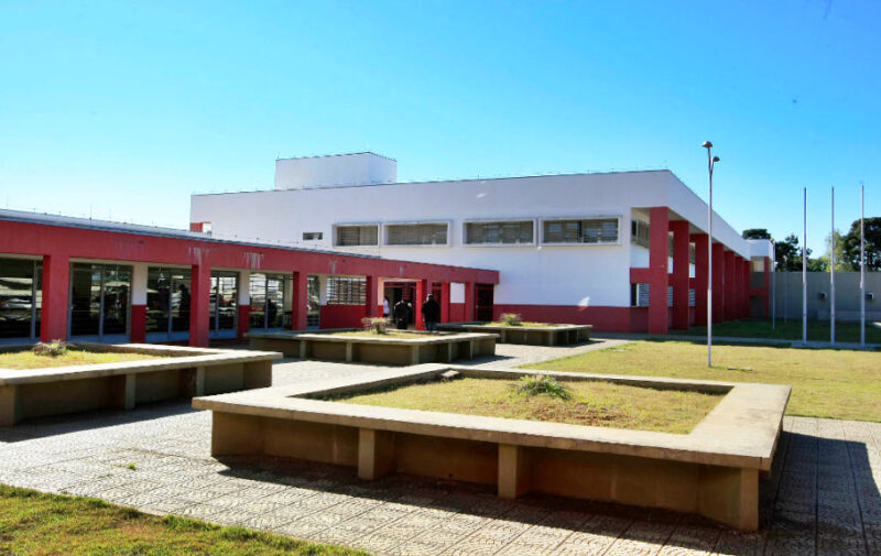  Guarita do CEEP de Pitanga é arrombada em tentativa de furto