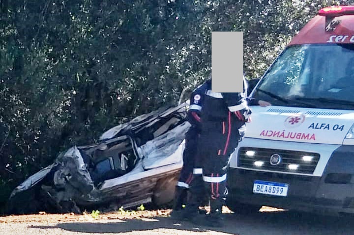  Mulher de 41 anos morre em trágico acidente na 466 em Boa Ventura envolvendo um carro e uma carreta