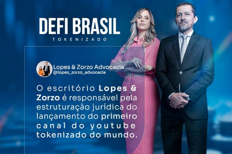  O canal DEFI Brasil acaba de se tornar o primeiro do mundo a ser tokenizado, integrado à inteligência artificial e realidade aumentada