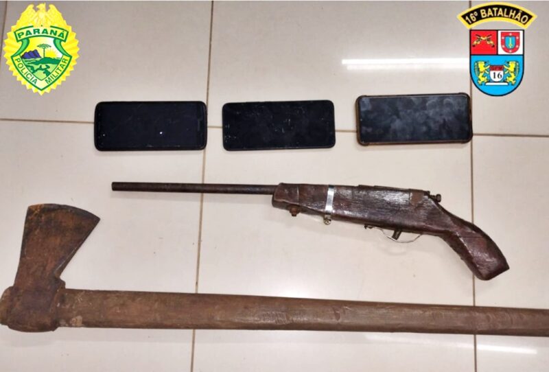  Espécie de “Cemitério Clandestino” é encontrado em Campina do Simão. O autor foi preso com objetos usados nos crimes