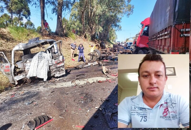  Pitanguense morre em grave acidente na PRC-466 entre Pitanga e Manoel Ribas