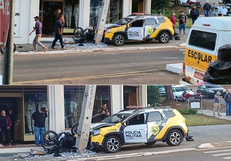  PM emite relatório sobre a perseguição a dois menores que resultou em acidente com a viatura