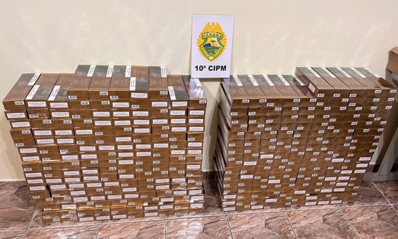  Duas mulheres são presas com malas carregadas de cigarros do Paraguai em Laranjeiras do Sul