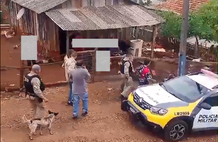  “VÍDEO” Quatro presos em Pitanga após furtarem bebidas, alimentos, e objetos de um Bar