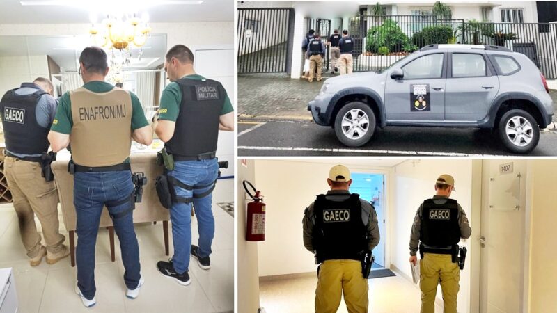  Gepatria e Gaeco cumprem 22 mandados em três operações que apuram crimes licitatórios em (6) municípios do Paraná e um de SC