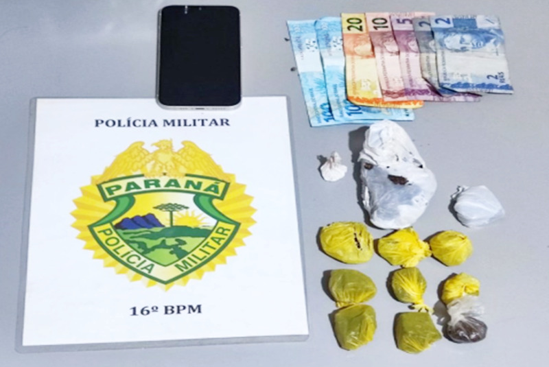  Em Santa Maria do Oeste – Suspeitos de tráfico com veículo são encaminhados para Delegacia. Condutor sem CNH