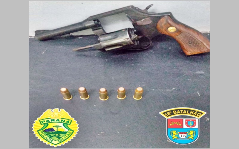  Preso após esconder a arma no banheiro de um Bar em Campina do Simão